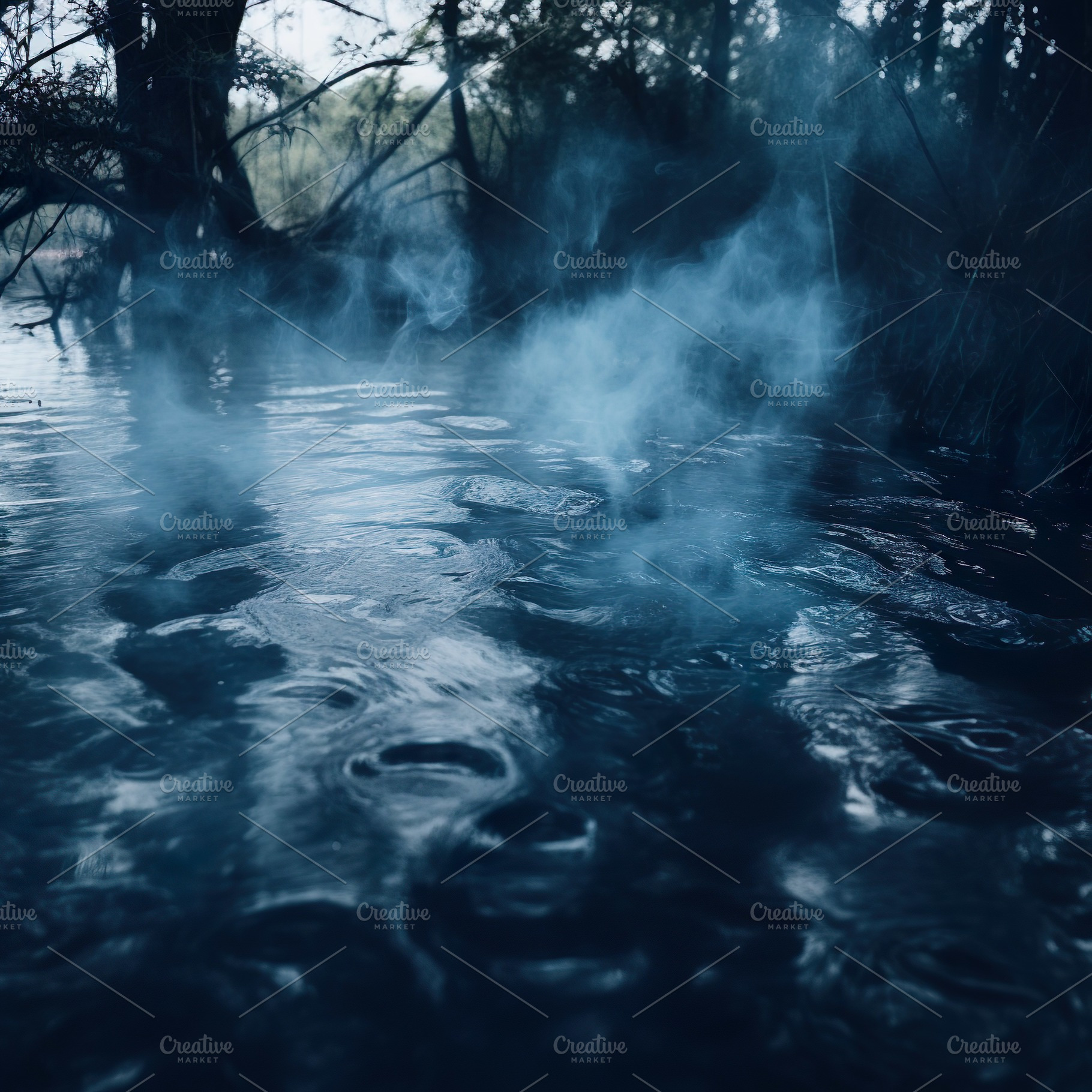 Smoke on the Water, a Nature Photo by k.tay