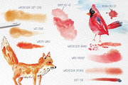 Procreate 5 Watercolor Brush Bundle, a Brush Add-On by RadekBroz (Thumbnail 3 of 9)