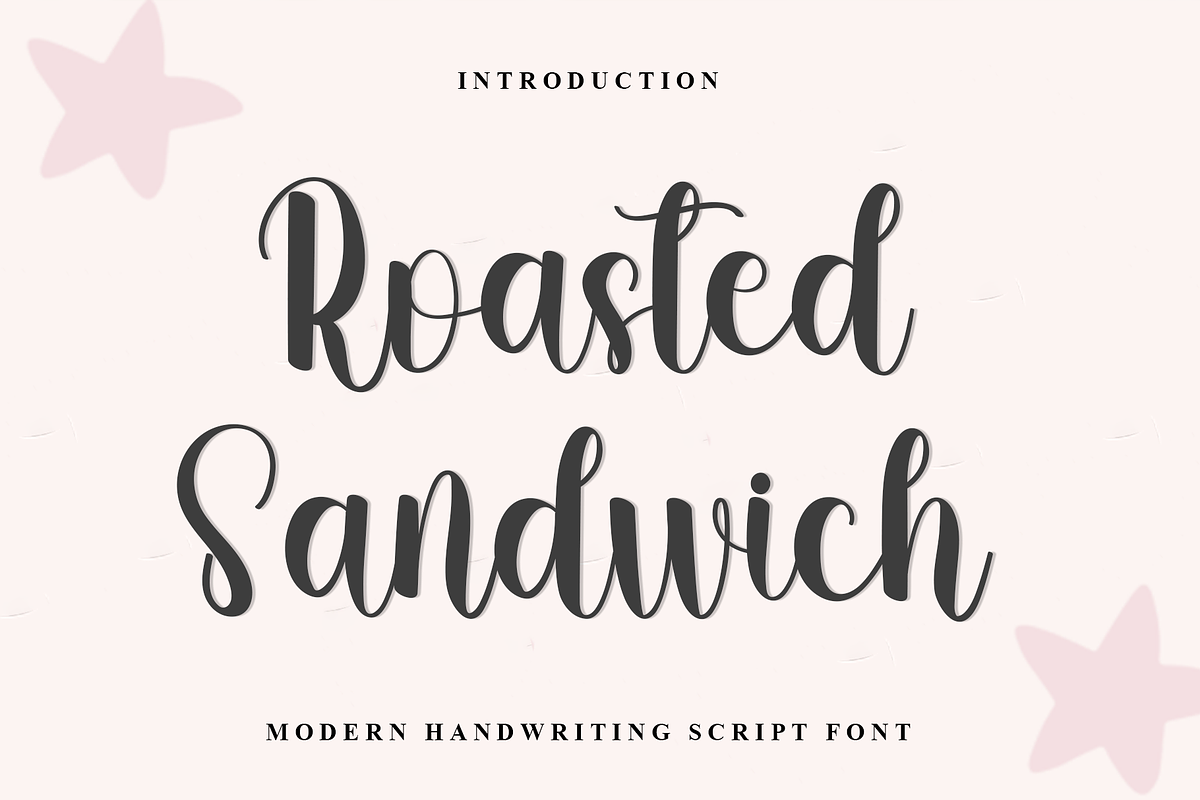 Roasted Sandwich, a Sans Serif Font by FreshTypeINK (Photo 1 of 8)