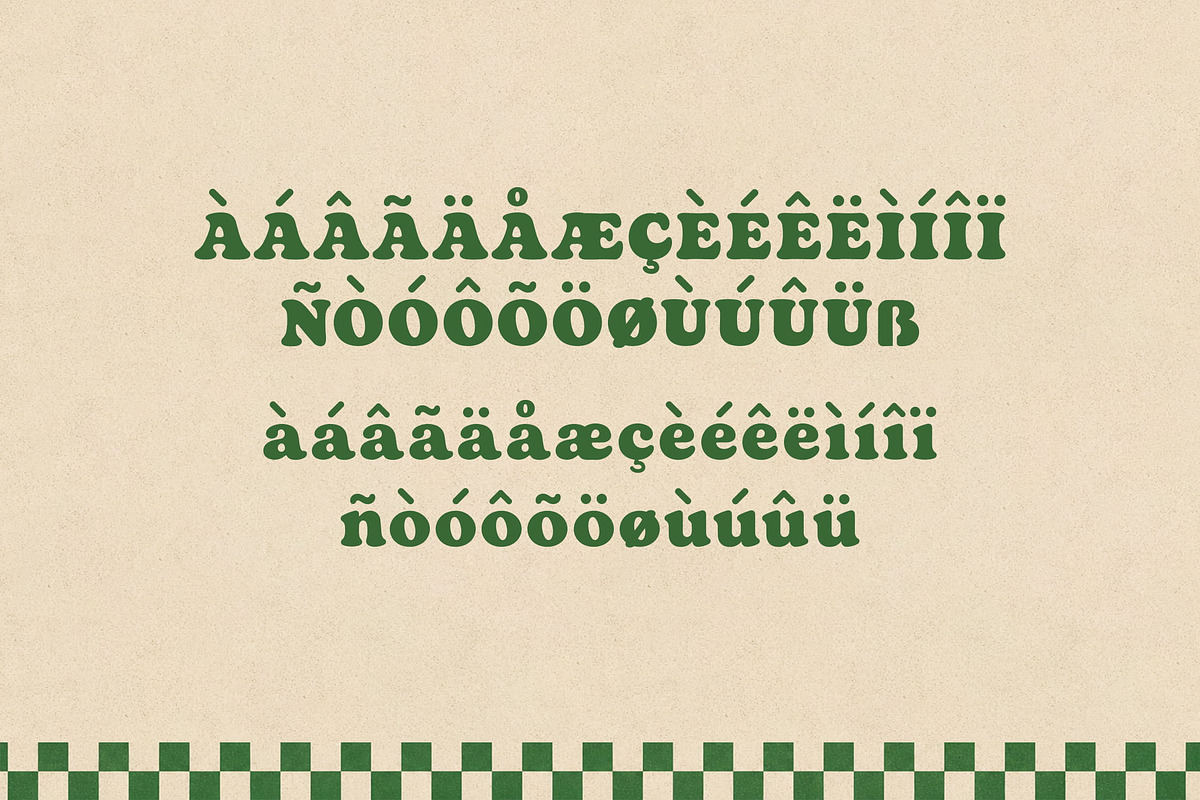 Brackenly - Retro Display Font, a Serif Font by NTC Graphic (Photo 12 of 12)