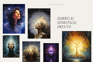 SURREAL Spiritual Art Prints