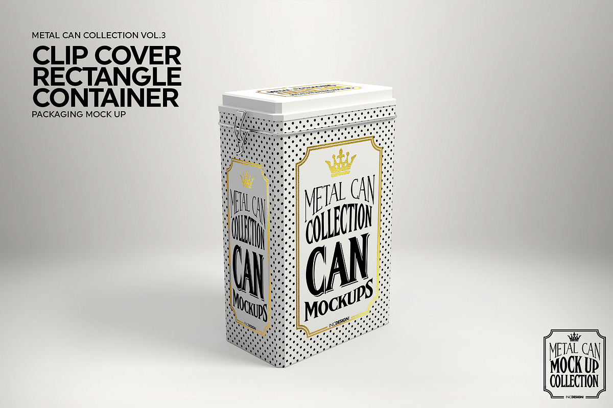 ClipCover Rectangle Container Mockup, a Product Mockup by INCDesign (Photo 5 of 5)