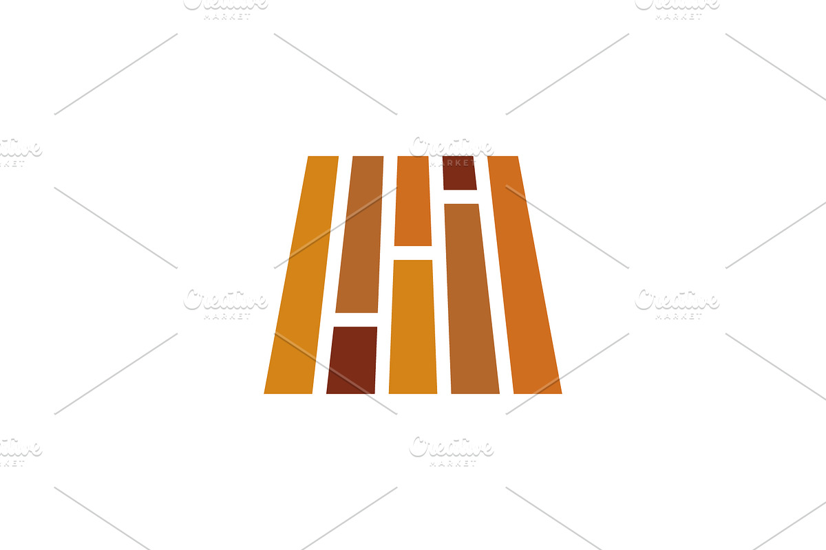 wood flooring logo, a Branding & Logo Template by kurostd