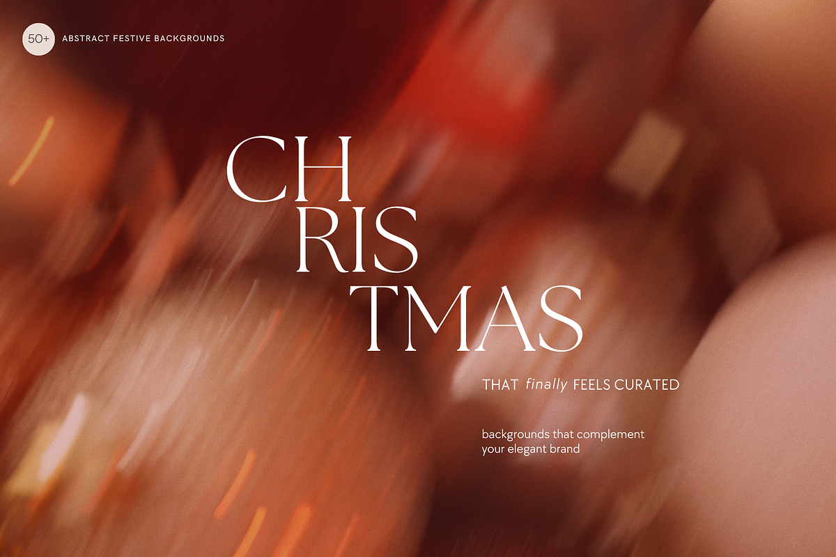 Warm Abstract Christmas Backgrounds, a Background Graphic by eclosque (Photo 30 of 34)