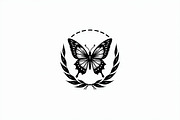 Butterfly Silhouette Vector Set, an Illustration by Designs_River (Thumbnail 2 of 9)