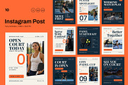 Modern Padel Club Instagram Carousel, a Social Media Template by Pitchlook.Studio (Thumbnail 1 of 3)