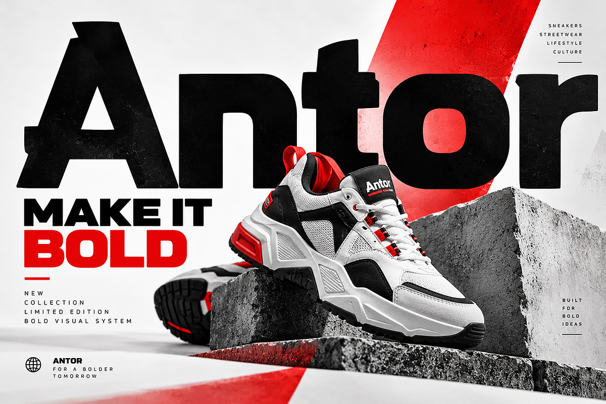 Antor, a Sans Serif Font by Wow Magic (Photo 4 of 5)