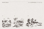 Summer Vacation Beach Collection, a Seasonal Illustration by TheMountBirdStudio (Thumbnail 7 of 21)