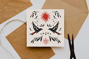 Folk Birds Bundle, a Decorative Illustration by Mariia Kovalchuk (Thumbnail 8 of 9)