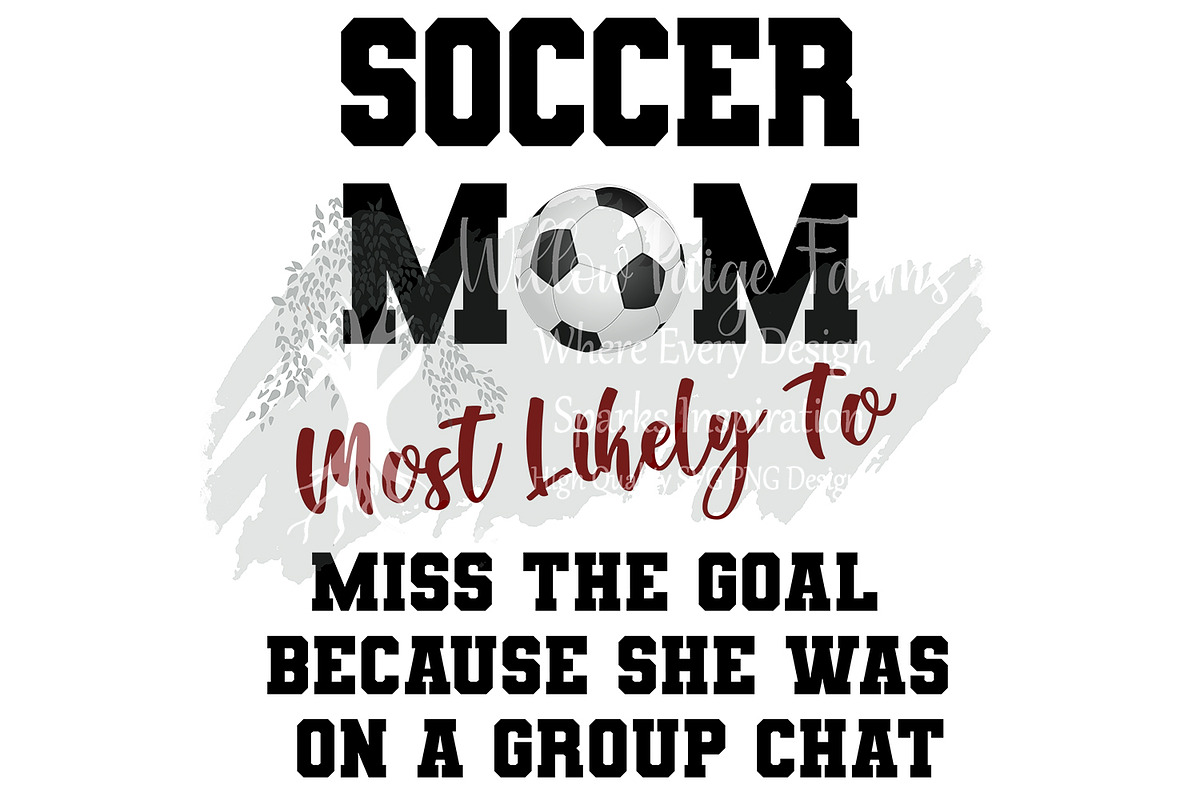 Funny Soccer Mom Sayings Bundle of10, a Sport Illustration by Willow Paige Farms (Photo 4 of 7)