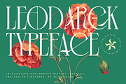 Leodarck New Modern Display Serif, a Serif Font by timelesstype.co (Thumbnail 1 of 20)