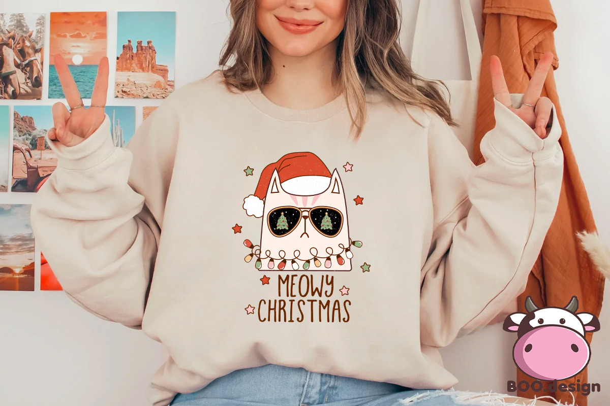 Retro Christmas Design Bundle, an Object Graphic by Boodesign (Photo 7 of 7)