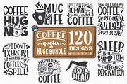 Huge Coffee SVG Bundle, a Food Illustration by HQDigitalArt (Thumbnail 14 of 15)