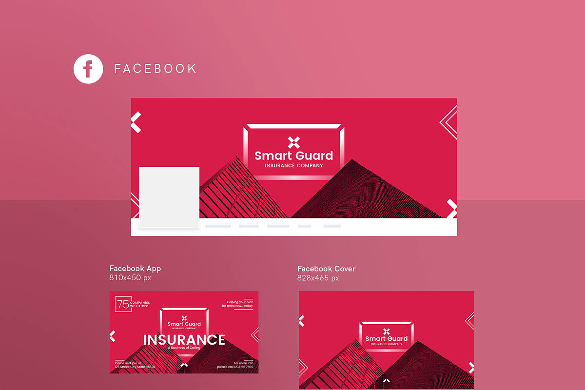 Mega Bundle | Insurance Company, a Poster Template by Amber Graphics (Photo 15 of 21)