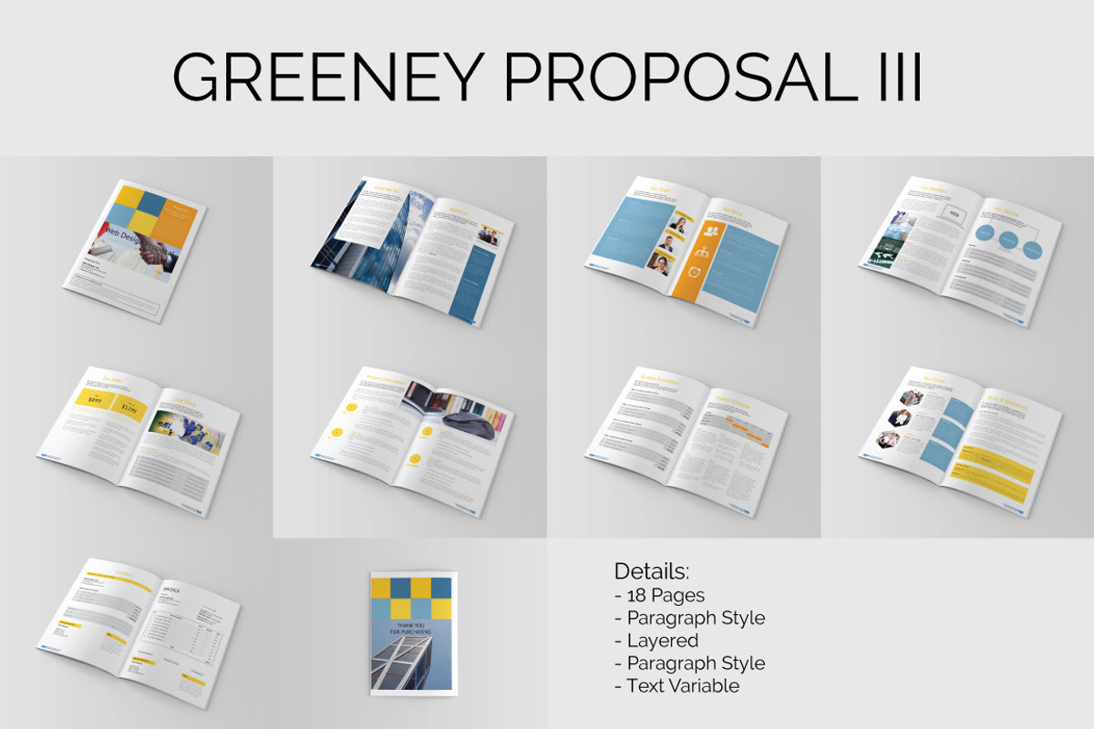 Web Design Proposal Bundle, a Magazine Template by GreenDesign (Photo 3 of 3)