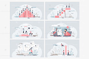 18 Human Resources V2 Concepts, a Person Illustration by VectorMine (Thumbnail 3 of 8)