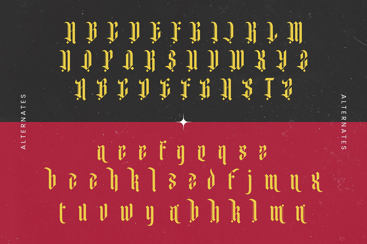Boombie Stylish Blackletter Font, a Blackletter Font by timelesstype.co (Photo 17 of 20)