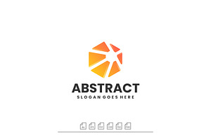 Logo Hexagon Gradient Colorful Style, a Branding & Logo Template by ARIF22GANTENG