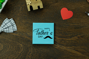 Happy Father's day background.