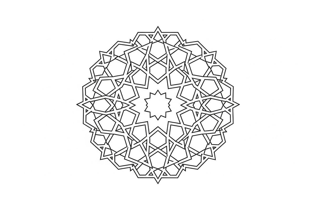Islamic Mandala Geometric Bundle, an Illustration by Gaye Art (Photo 5 of 51)