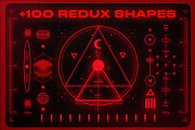 Redux Futuristic Shapes, an Object Graphic by Pixflow (Thumbnail 1 of 5)