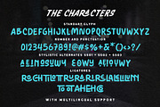 Winstreak - Brush Font, a Font by Letterhend Studio (Thumbnail 7 of 10)