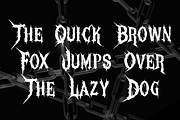 SURVIVOR METAL FONT, a Blackletter Font by dansdesign (Thumbnail 6 of 7)