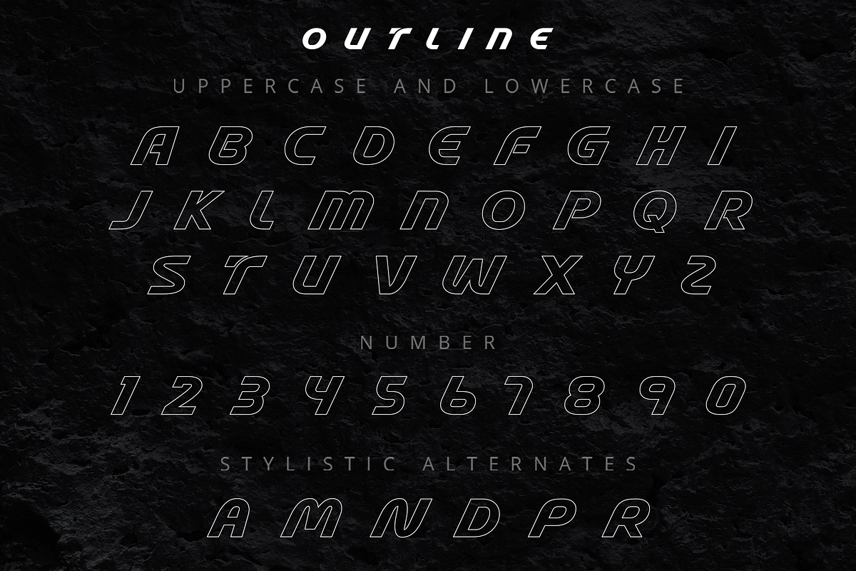 Stable - An Elegant Display Font, a Sans Serif Font by overlaytemplates (Photo 6 of 7)