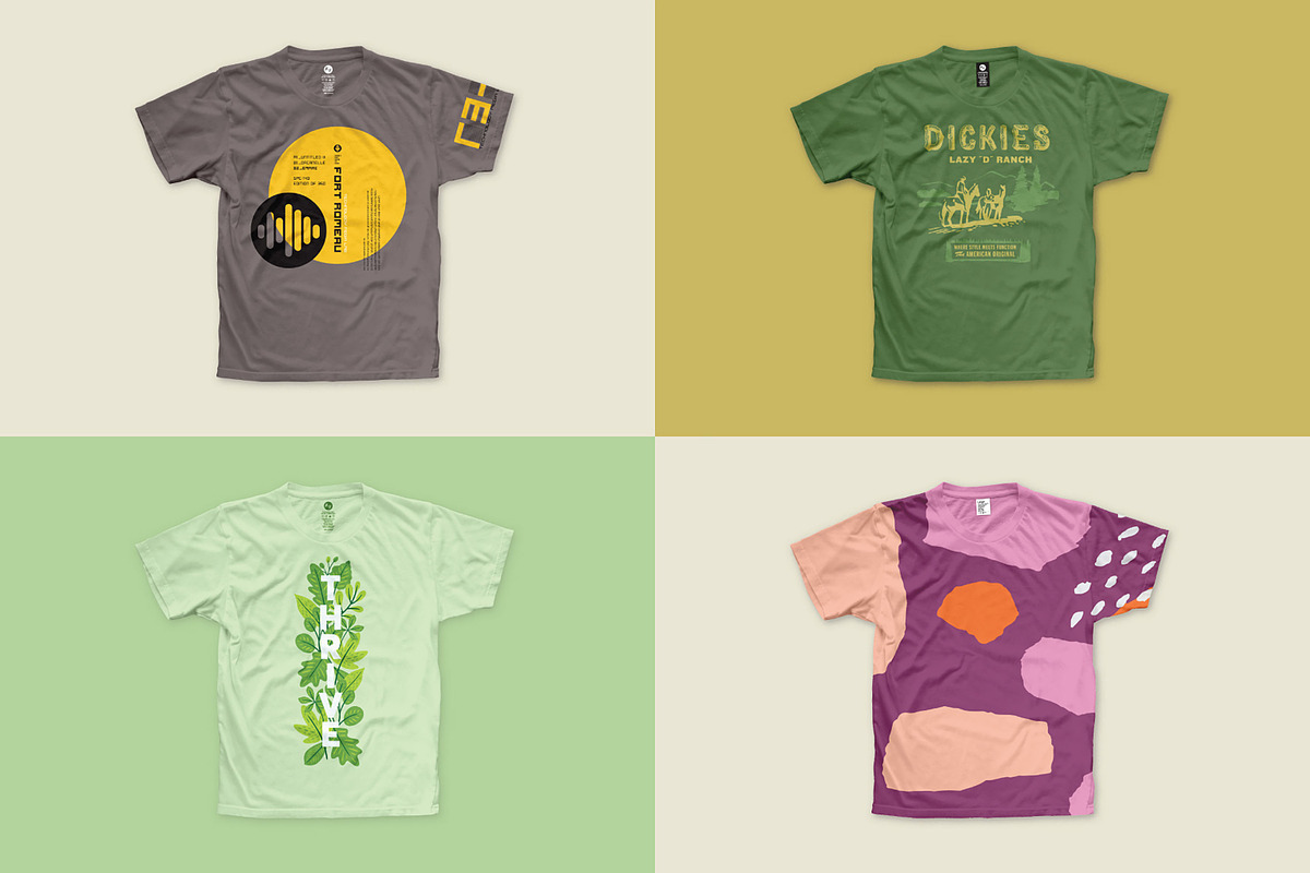 Crewneck T-Shirt Mockups, a Shirt Mockup by Komet & Flicker (Photo 10 of 12)