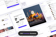 Cursimm - Education Platform, an UI Kit Template by Lumina_ui_ux202 (Thumbnail 2 of 6)