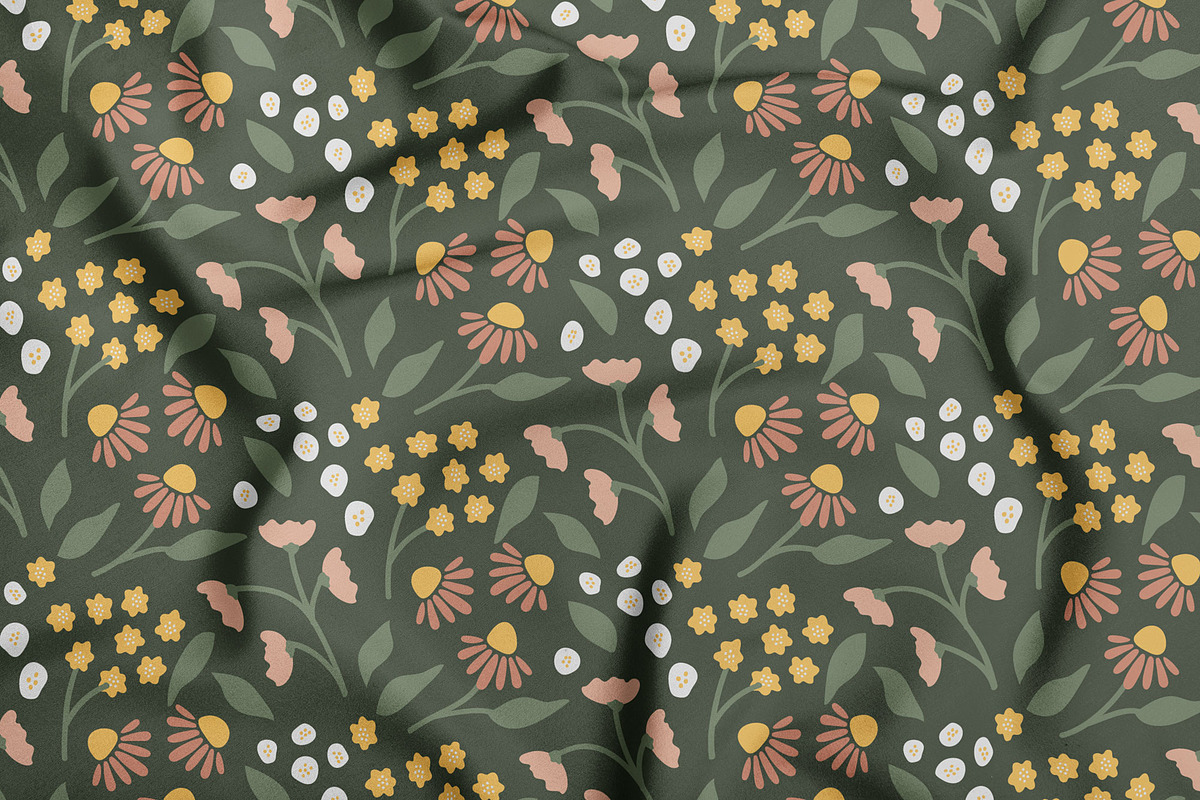 25 Cute pastel floral patterns, a Pattern Graphic by RevolutionizZed (Photo 5 of 18)