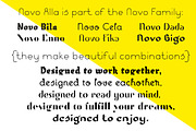 Novo Alla, a Sans Serif Font by NovoTypo (Thumbnail 5 of 5)