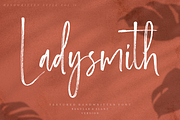 Ladysmith - Handwritten Font, a Script Font by Megi Satyo Widodo (Thumbnail 1 of 20)