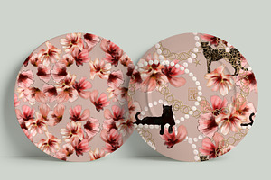 Capri, Luxury Animal Floral Pattern