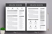 Professional Resume/CV Template, a Resume Template by A1RESUME (Thumbnail 3 of 6)