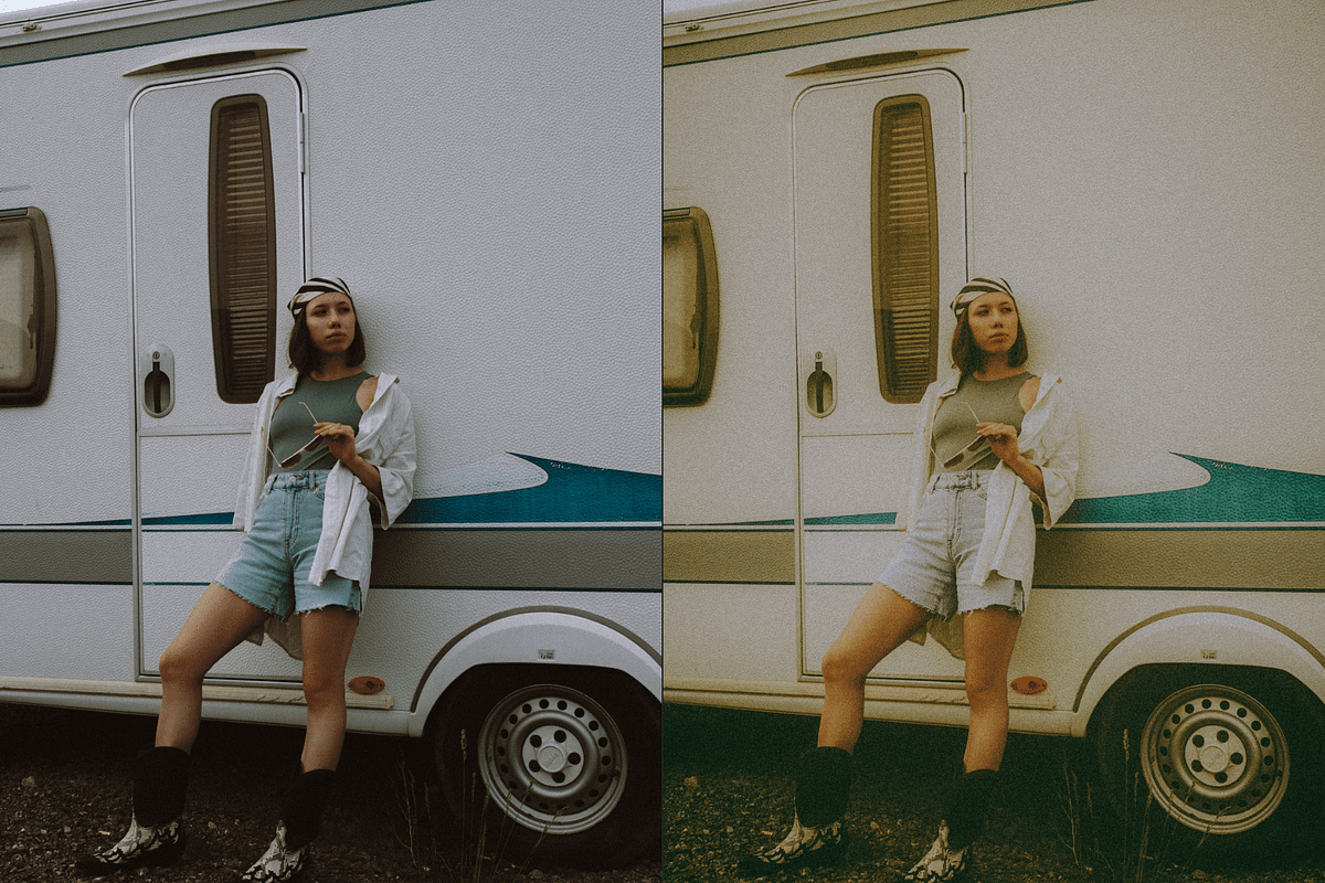 OLD SCHOOL FILM LIGHTROOM PRESETS, a Preset Add-On by AmuletPresets (Photo 7 of 11)