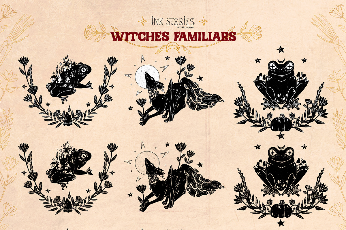 Witches Familiars, an Animal Illustration by Ink Stories (Photo 39 of 44)