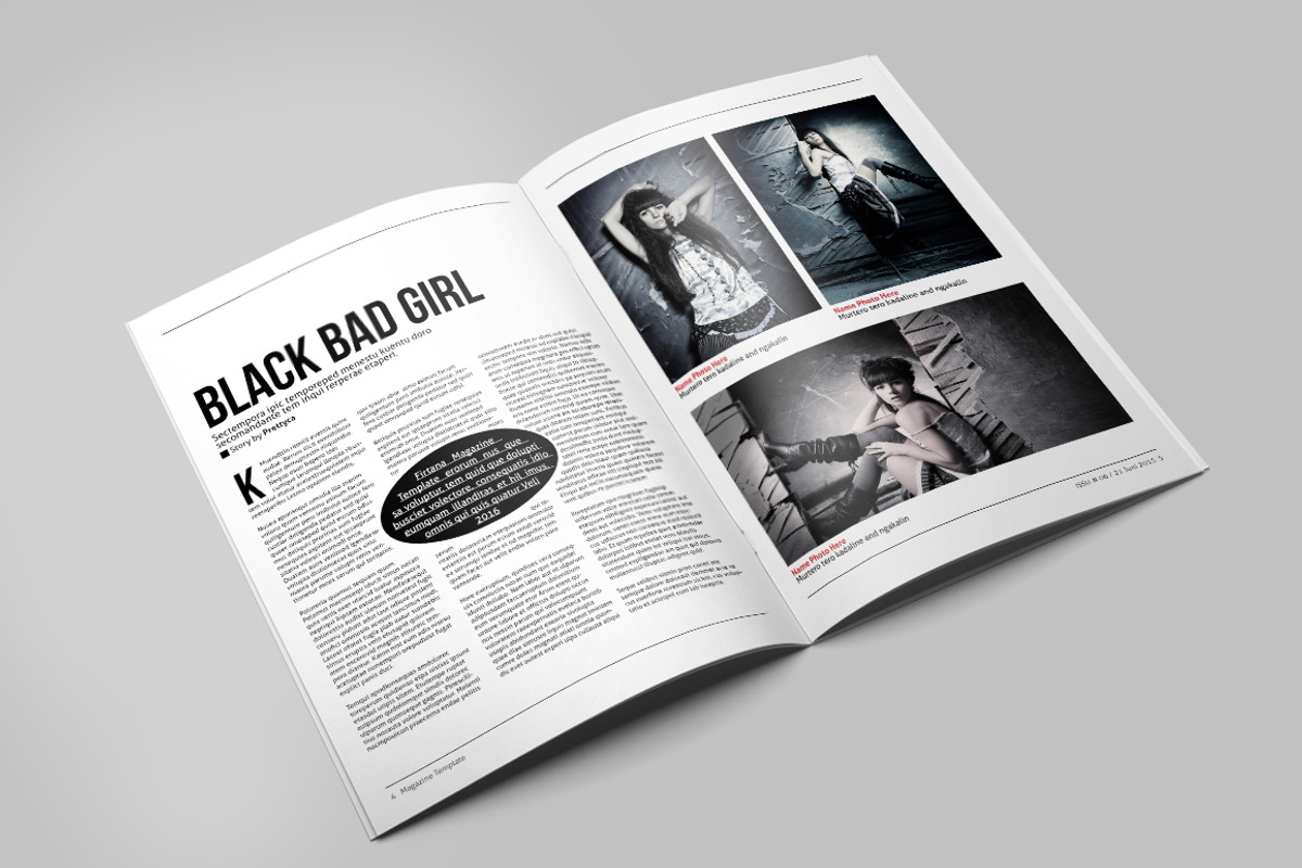 Firtana Magazines, a Magazine Template by Firtana (Photo 3 of 9)
