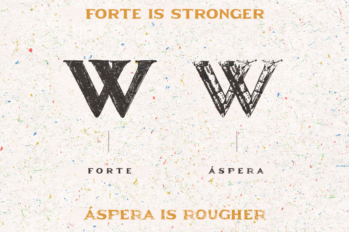 Serifa Typeface preview 2