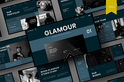 Glamour - Business Google Slide, a Presentation Template by Dens Creative Studio (Thumbnail 1 of 6)