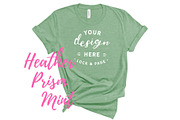 Bella Canvas TShirt Mockups On White, a Shirt Mockup by lock and page (Thumbnail 65 of 92)