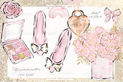 Pink lover's Fashion, an Illustration by Libby Wishes (Thumbnail 2 of 6)