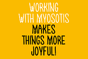 Myosotis, a Handwritten Font by La Boite Graphique (Thumbnail 2 of 4)