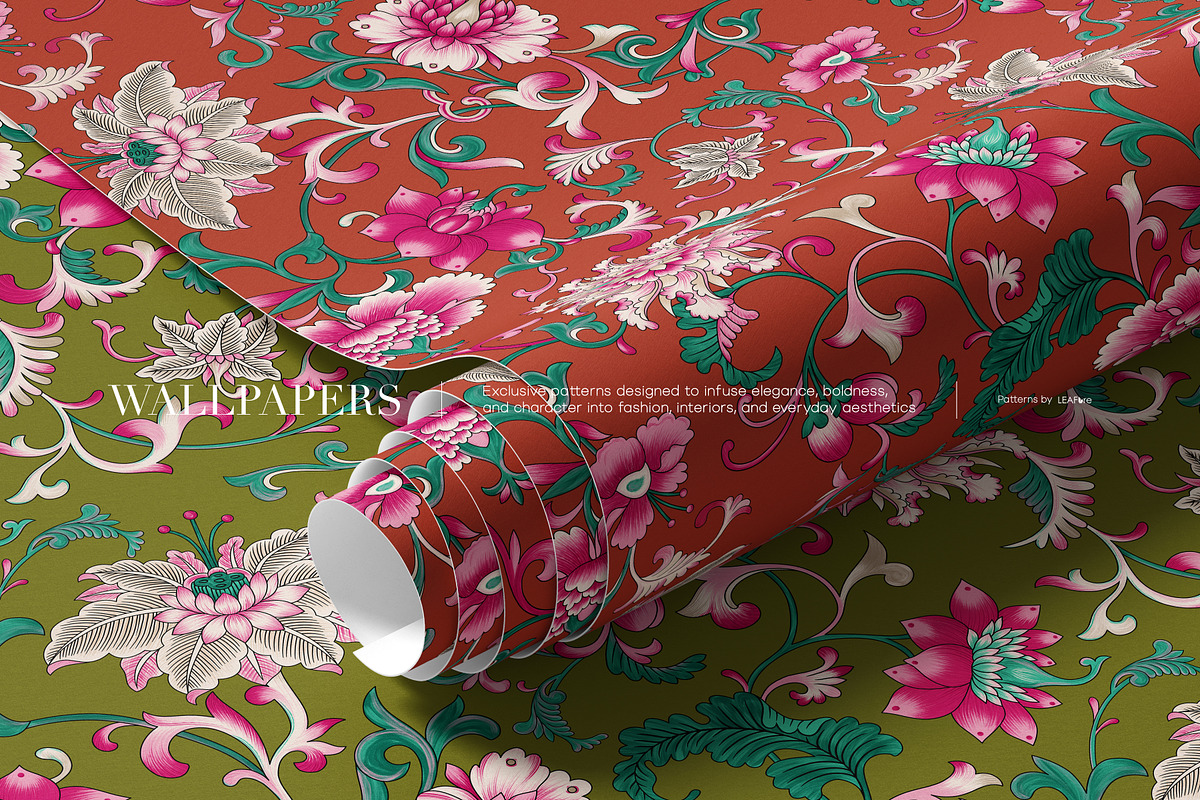 Classic Chinese Ornamental Patterns, a Pattern Graphic by LEAFure (Photo 10 of 10)