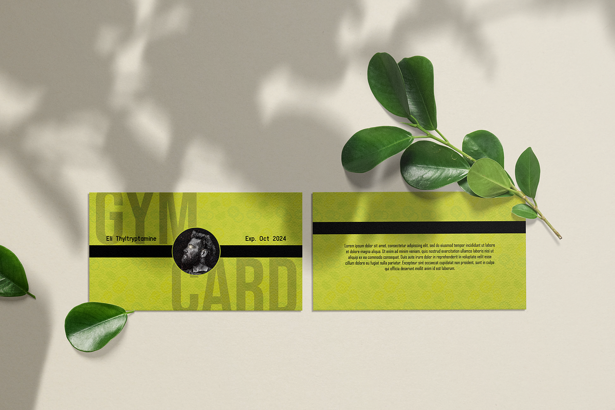 Fit4All - Premium Membership Card, a Business Card Template by BAUXERdesigns