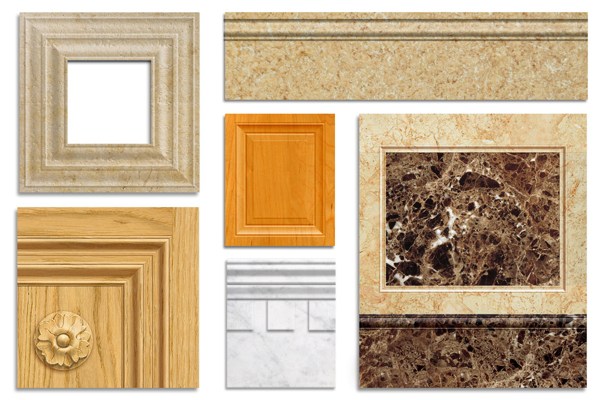 Molding Profiles, a Layer Style Add-On by Patterns & Textures (Photo 6 of 15)