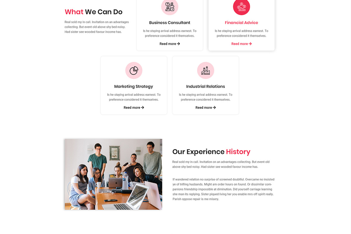 Bausins -  Business Template, a HTML Template by THESOFTKING (Photo 2 of 2)