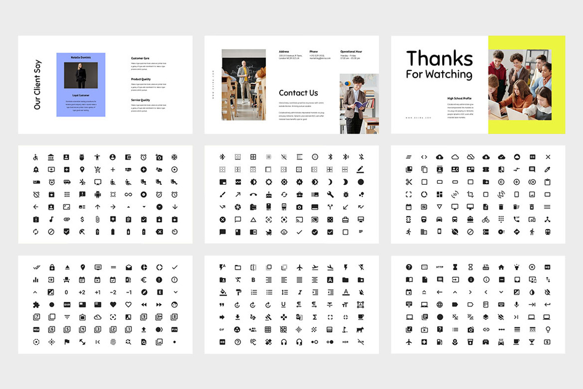 Evira : School Google Slides, a Presentation Template by Punkl Camp (Photo 5 of 9)
