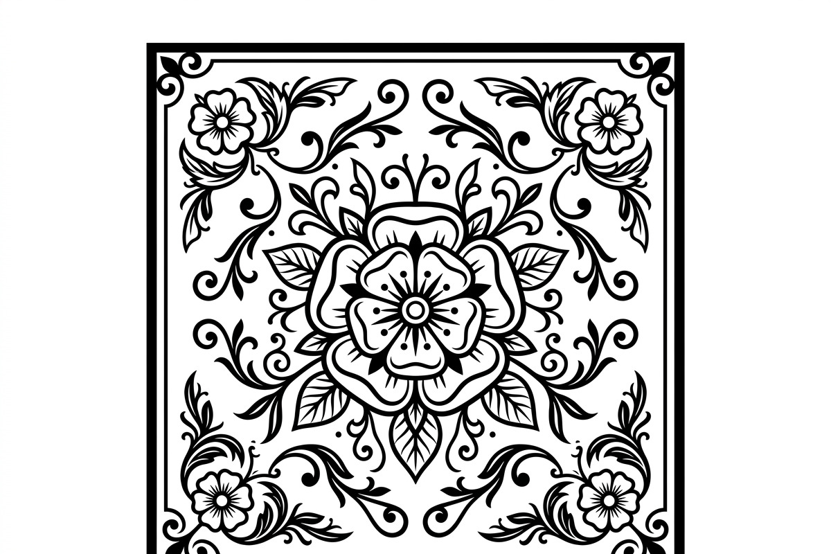 50 Elegant Floral Ornament Bundle, a Decorative Illustration by Amazin_art (Photo 22 of 29)
