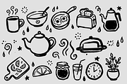 Food & Kitchen Hand-Drawn Doodle, a Food Illustration by Huza Studio (Thumbnail 10 of 10)